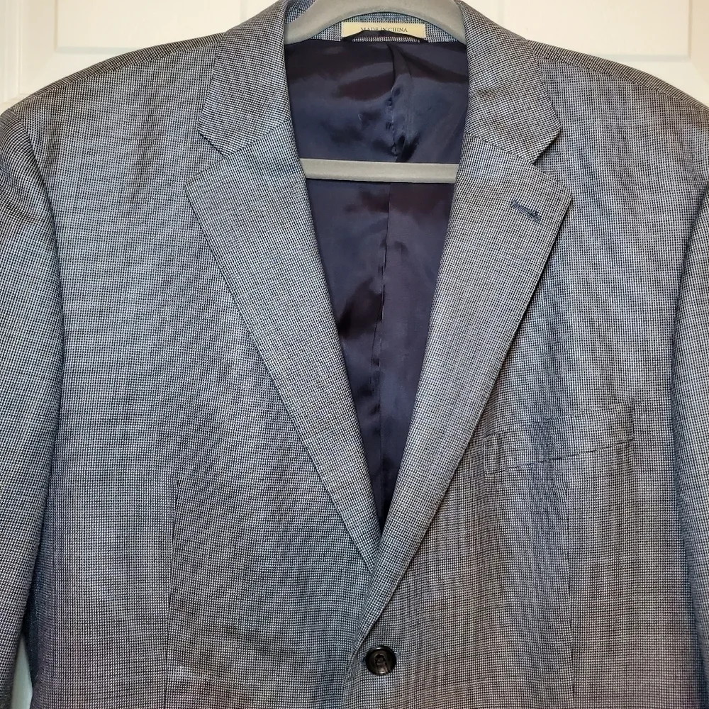 Lauren Ralph Lauren Mens 44S Sport coat/Blazer Silk Wool Trim Fit